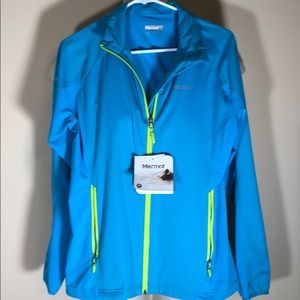 NWT Marmot Fusion Jacket - Blue Sea - Size M